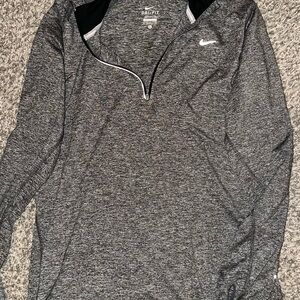 Women’s Nike Dri-FIT Heathered Gray Top